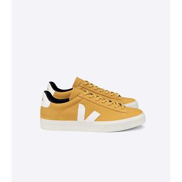 Veja CAMPO NUBUCK Women's Low Tops Sneakers Orange | NZ 598DFM